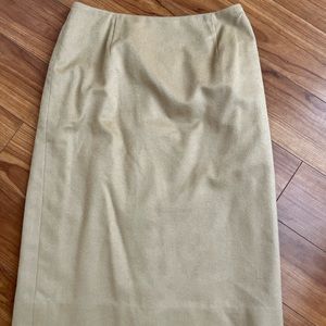 Carlisle camel skirt